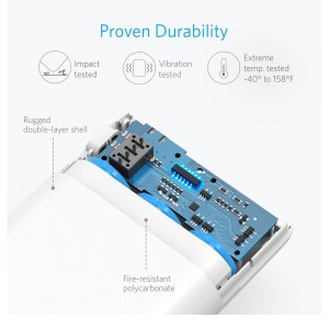 پاوربانک انکر مدل A1263 POWERCORE ظرفیت 10000 میلی آمپر ساعت